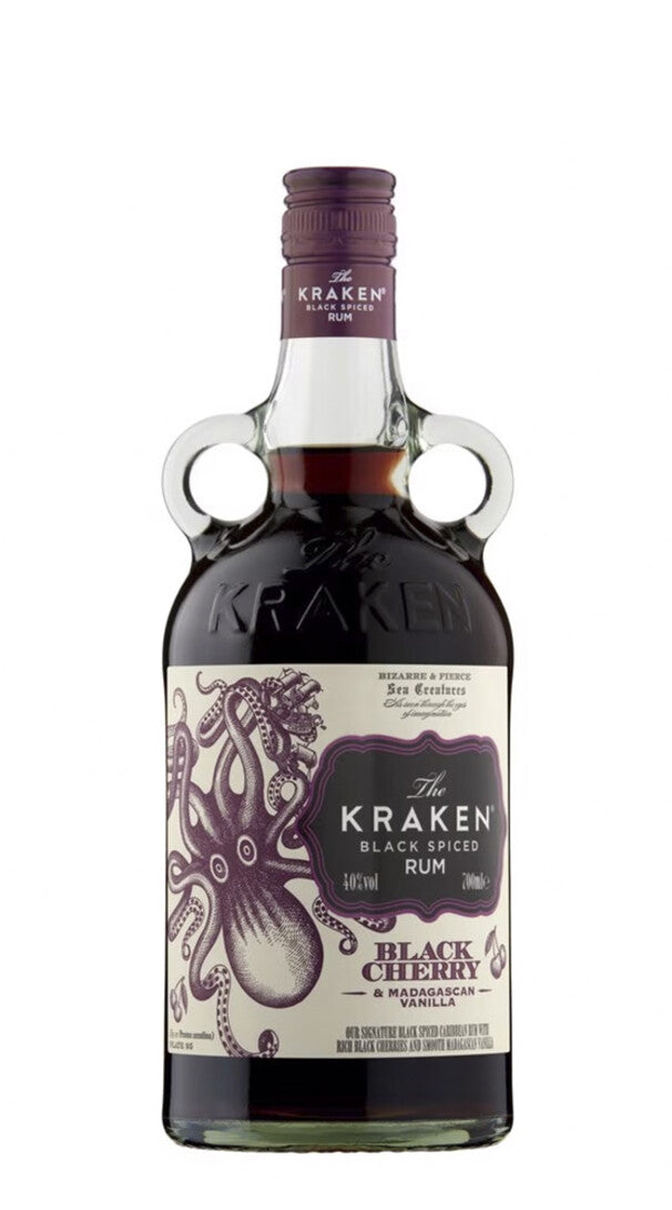 Rum Black Spiced Cherry and Vanilla Kraken