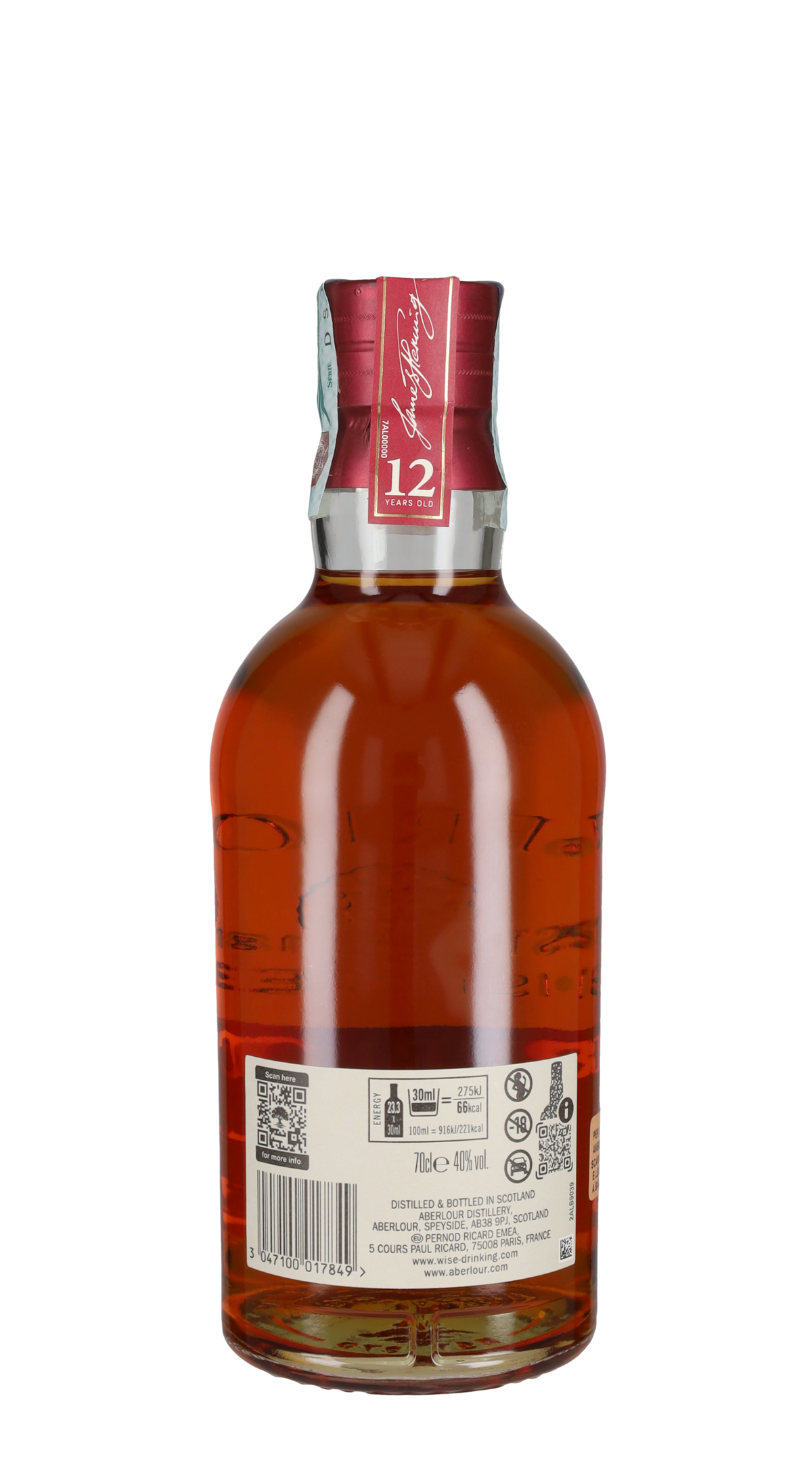 Whisky Single Malt Double Cask Matured Aberlour 12 Anni