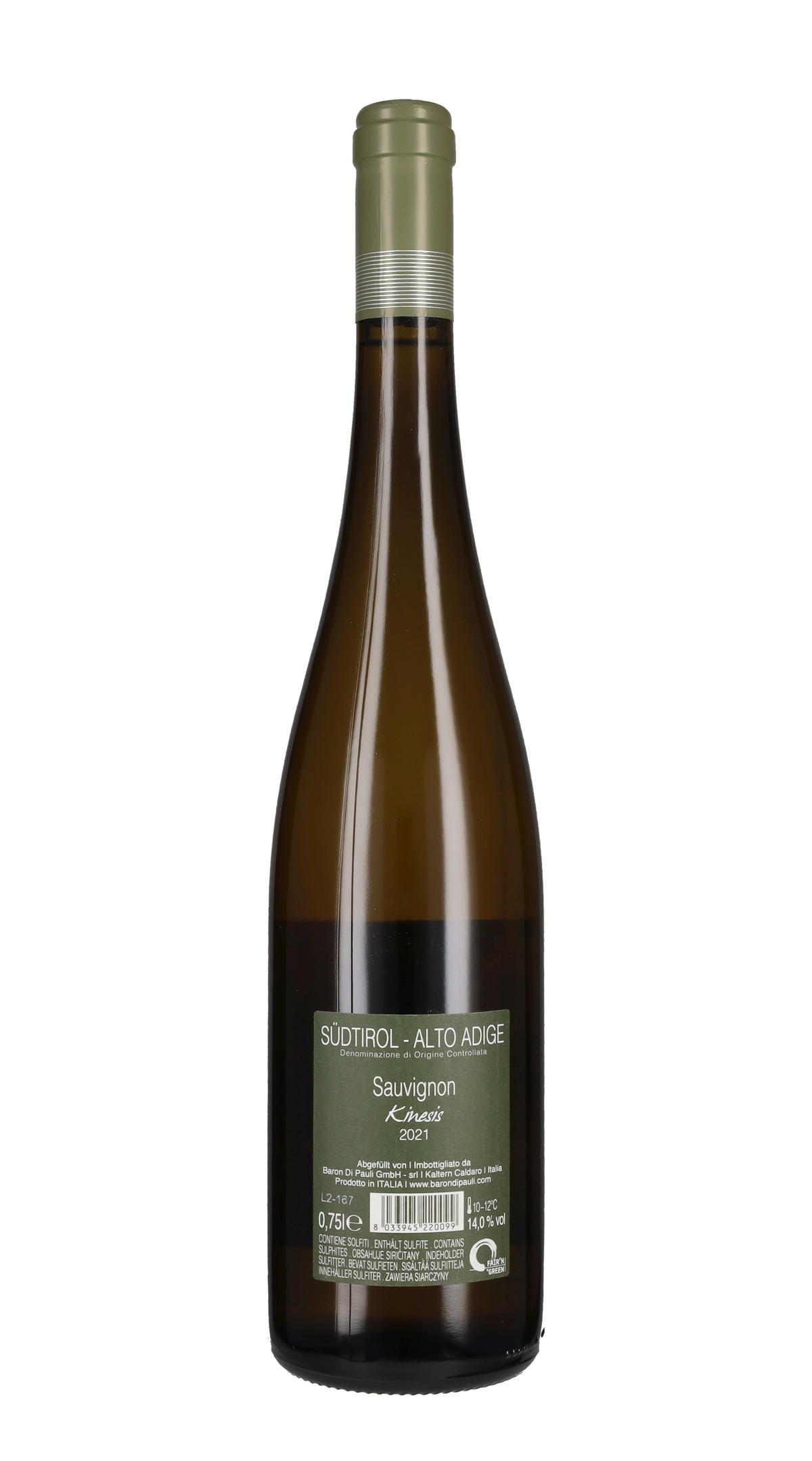 Sauvignon 'Kinesis' Baron di Pauli 2021