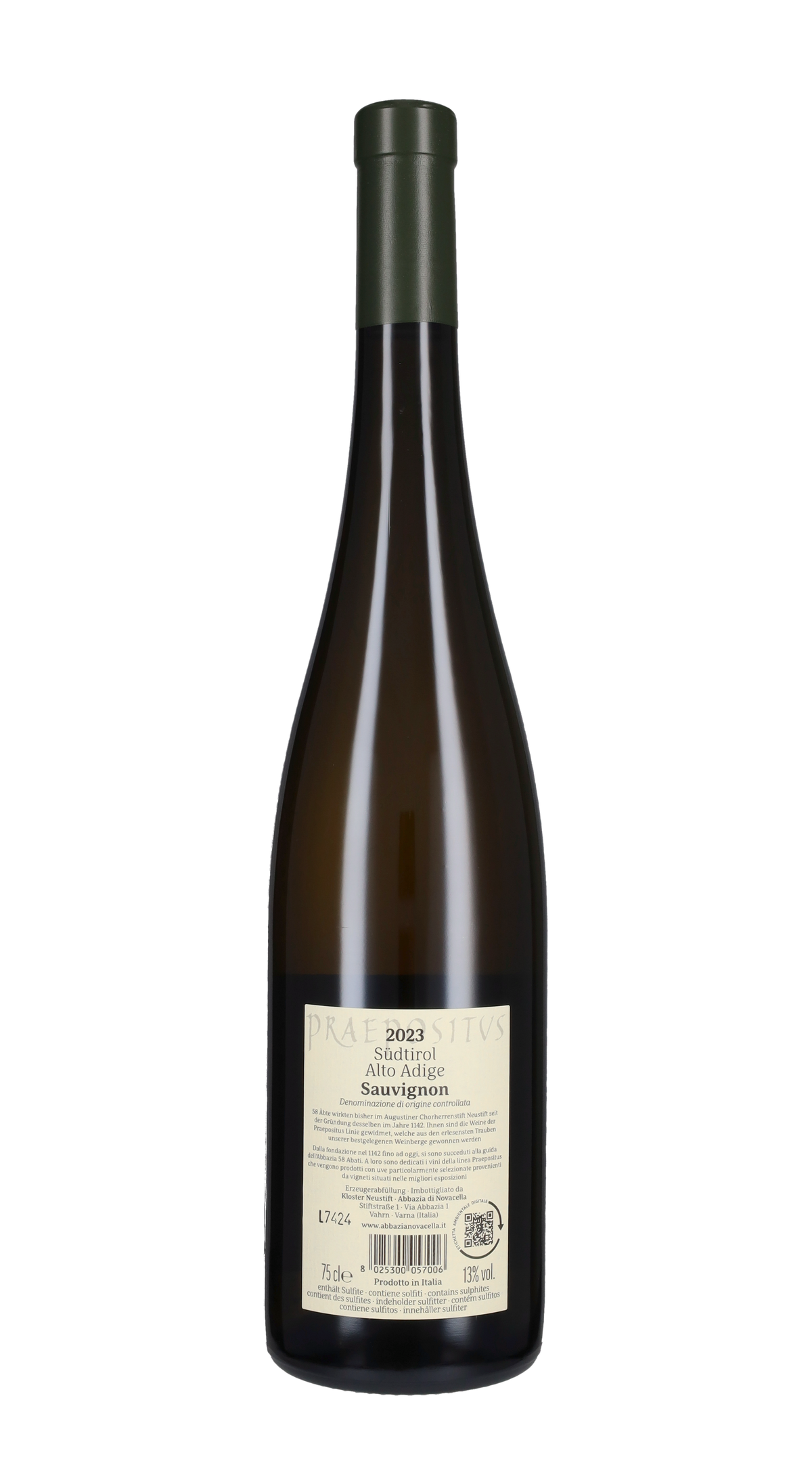 Sauvignon 'Praepositus' Abbazia di Novacella 2023