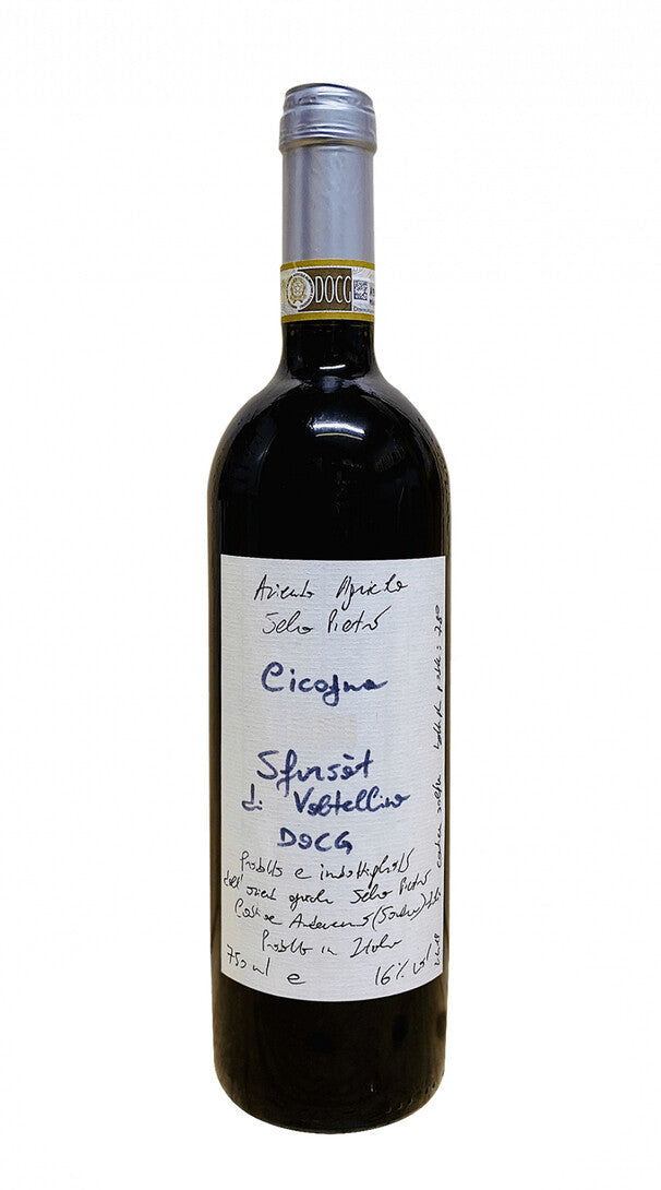 Sforzato della Valtellina 'Cicogna' Pietro Selva 2016