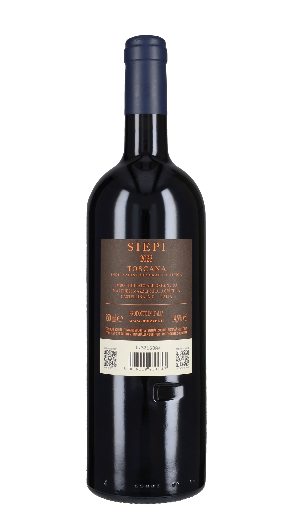 Siepi Castello di Fonterutoli - Mazzei 2023