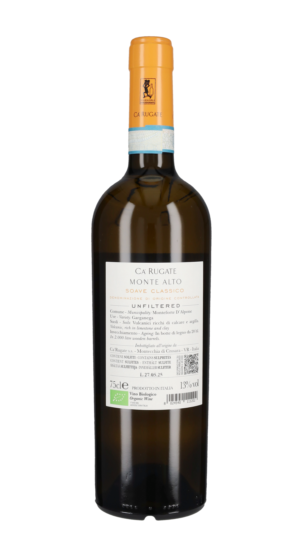 Soave Classico 'Monte Alto' Ca' Rugate 2023