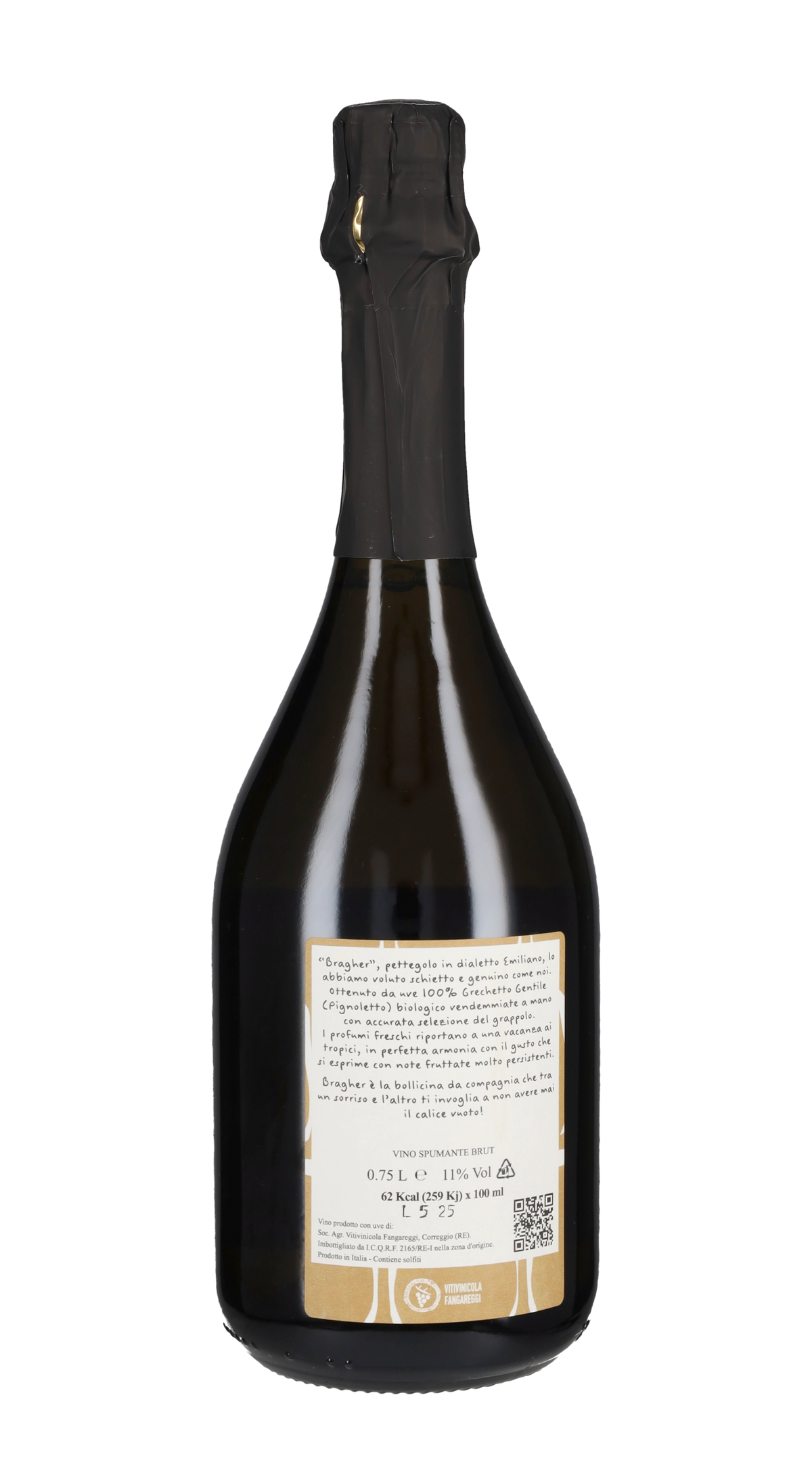 Spumante Brut 'Bragher' Fangareggi
