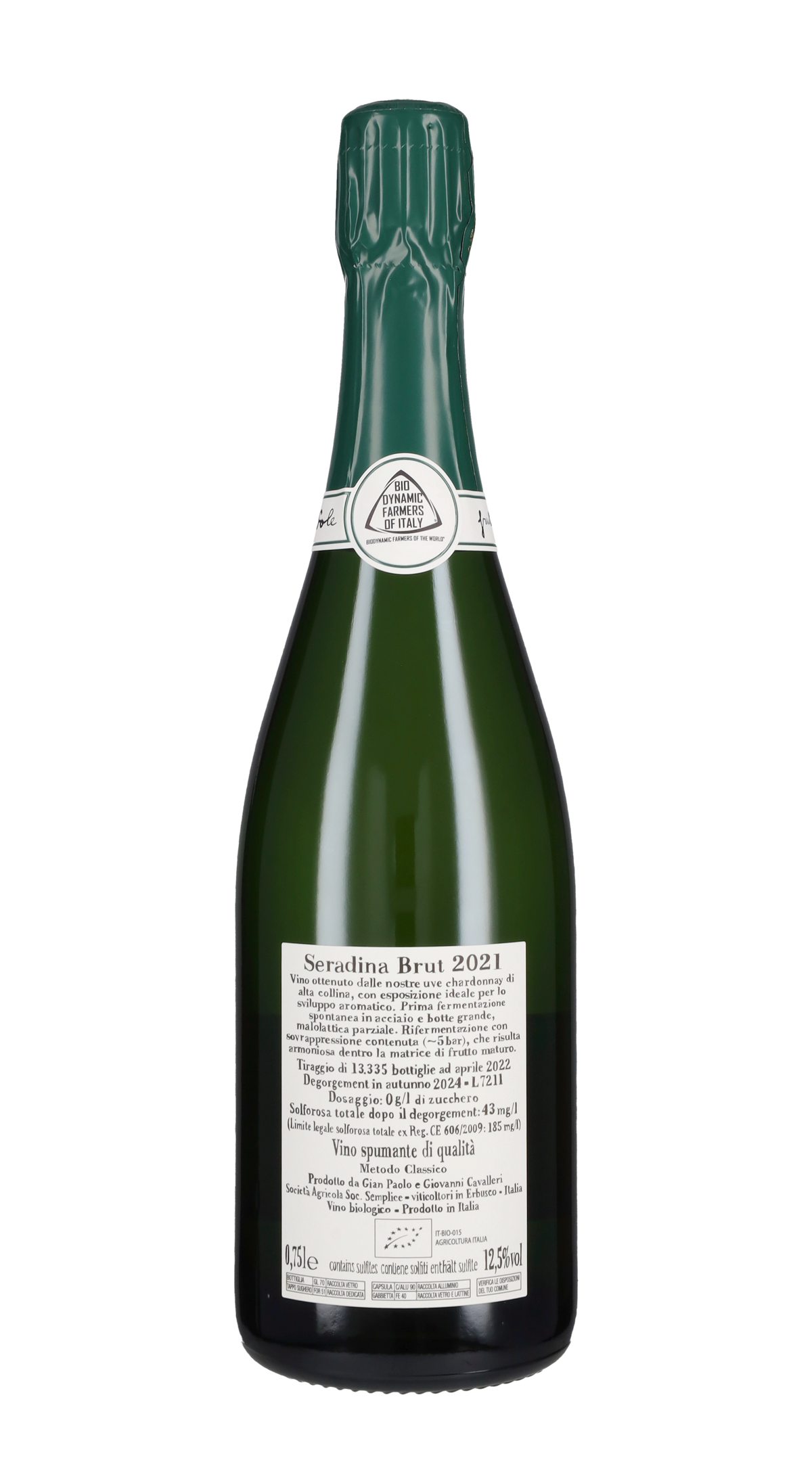 Spumante Brut 'Seradina' Cavalleri 2021