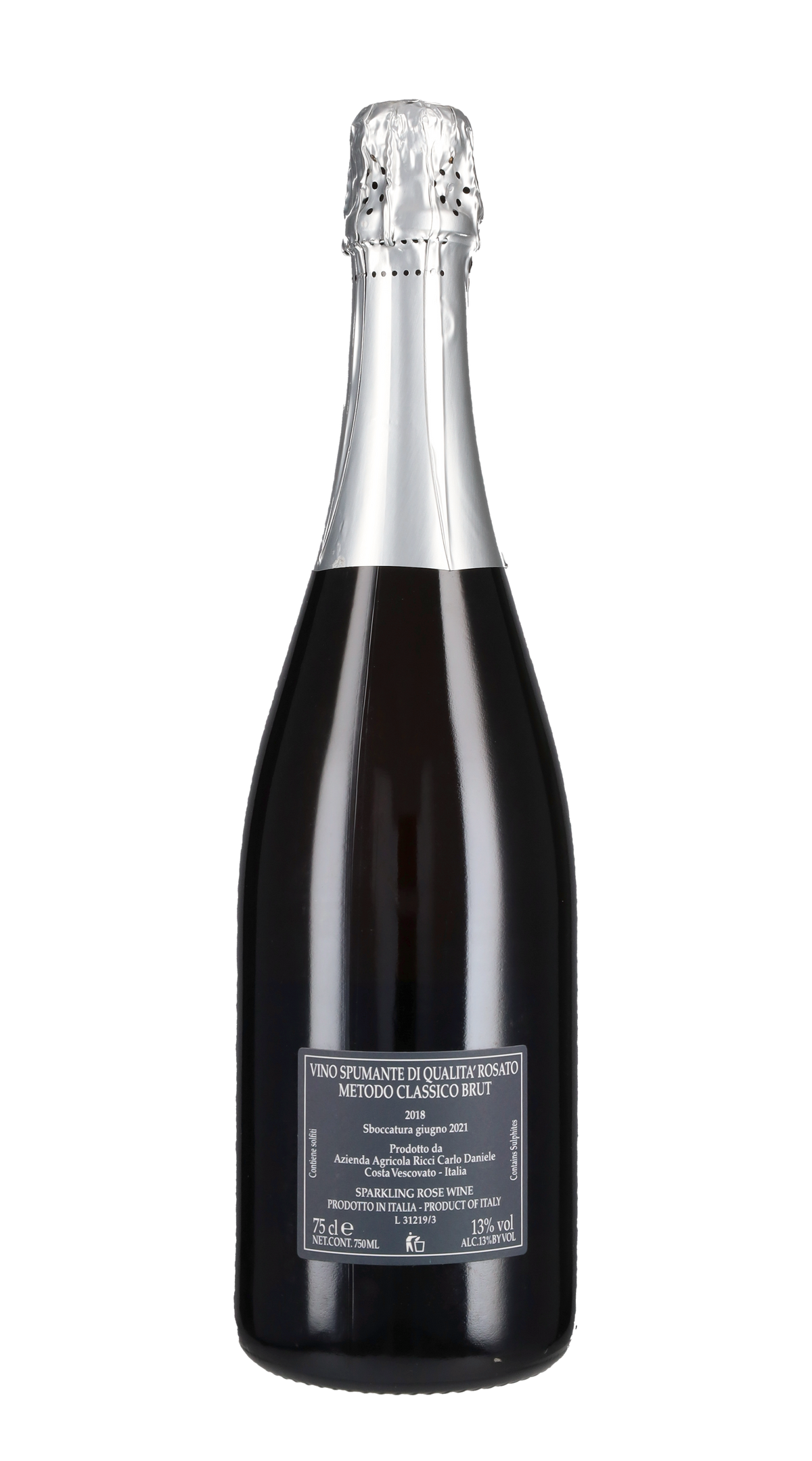 Spumante Metodo Classico Brut Rosé 'Donna Clem' Ricci