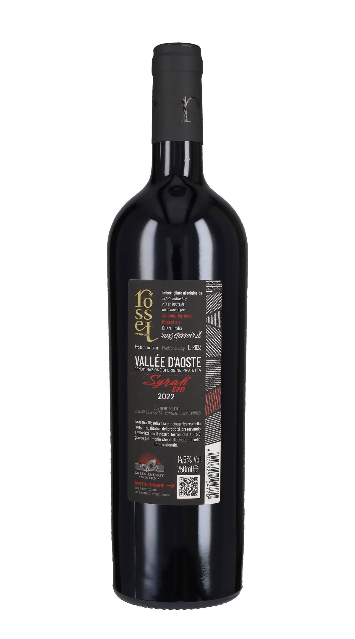 Syrah '870' Rosset 2024