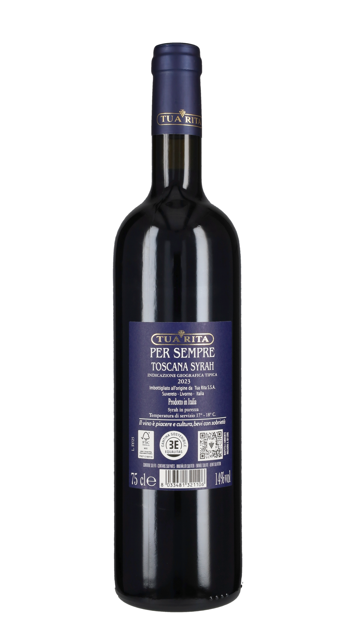 Syrah 'Per Sempre' Tua Rita 2019