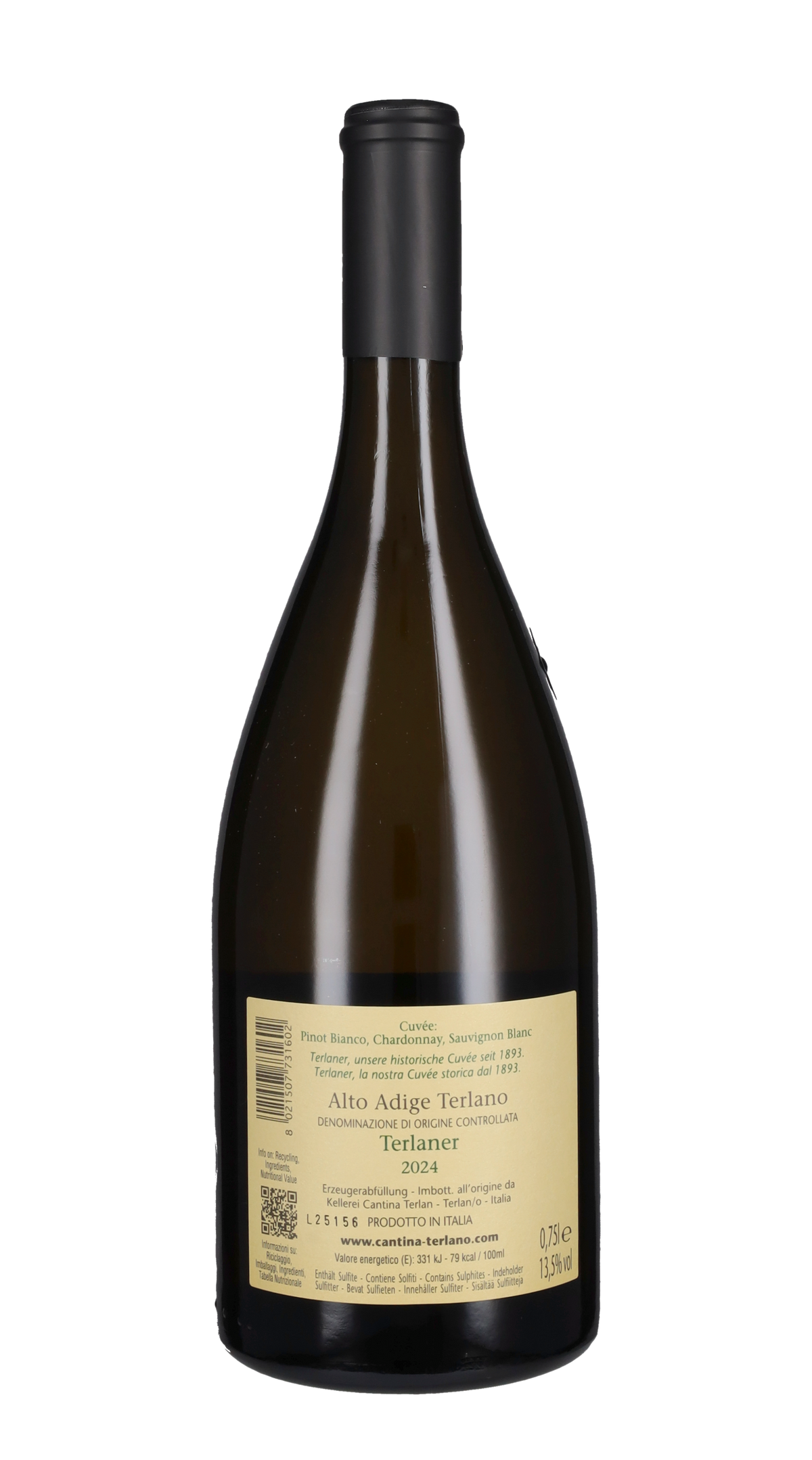 Terlaner Cuvée Bianco Cantina Terlano 2024