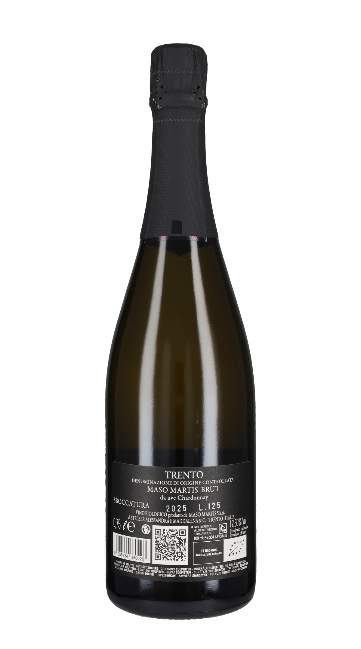 Trento Spumante Brut Blanc de Blancs Maso Martis
