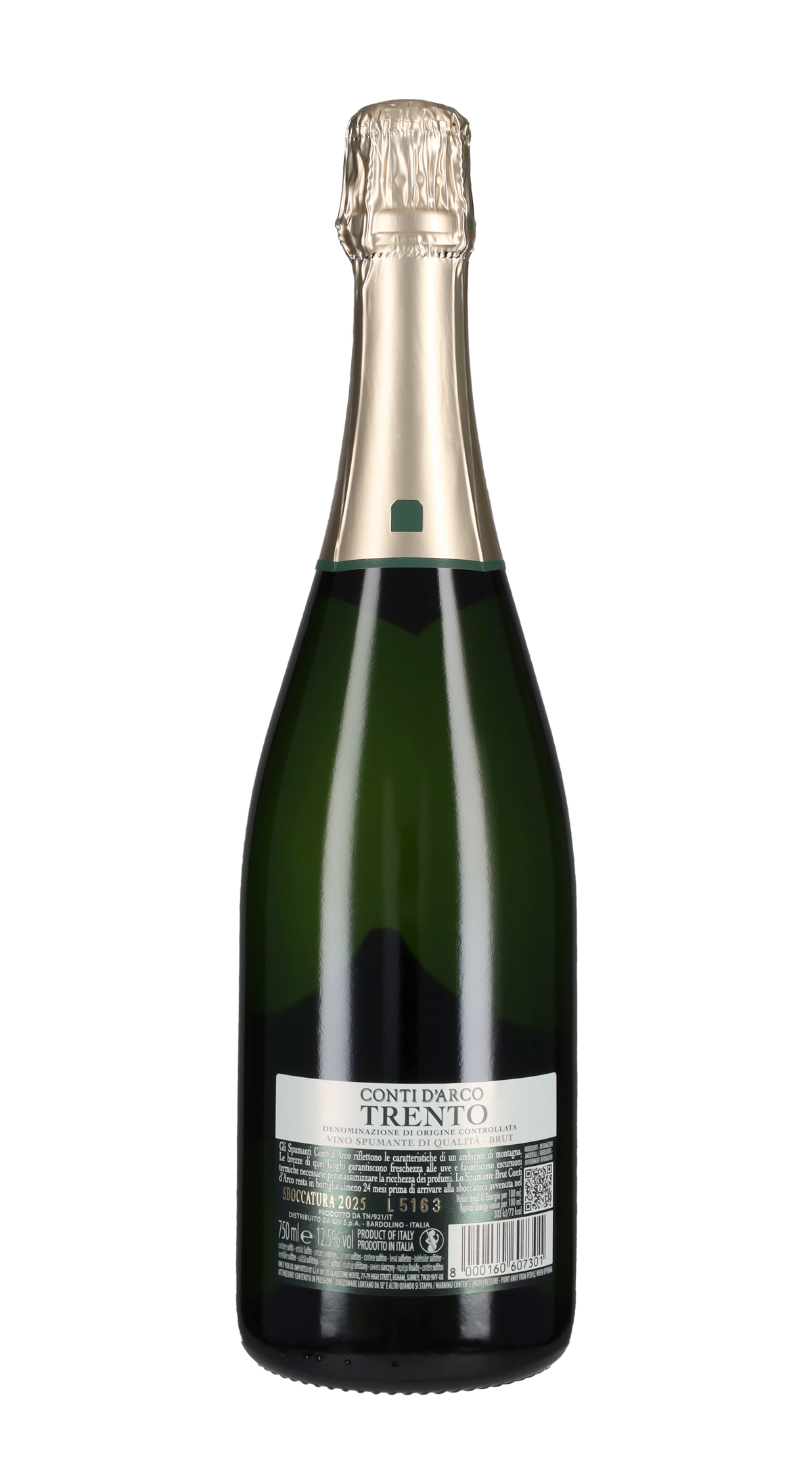 Trento Spumante Brut Conti d'Arco