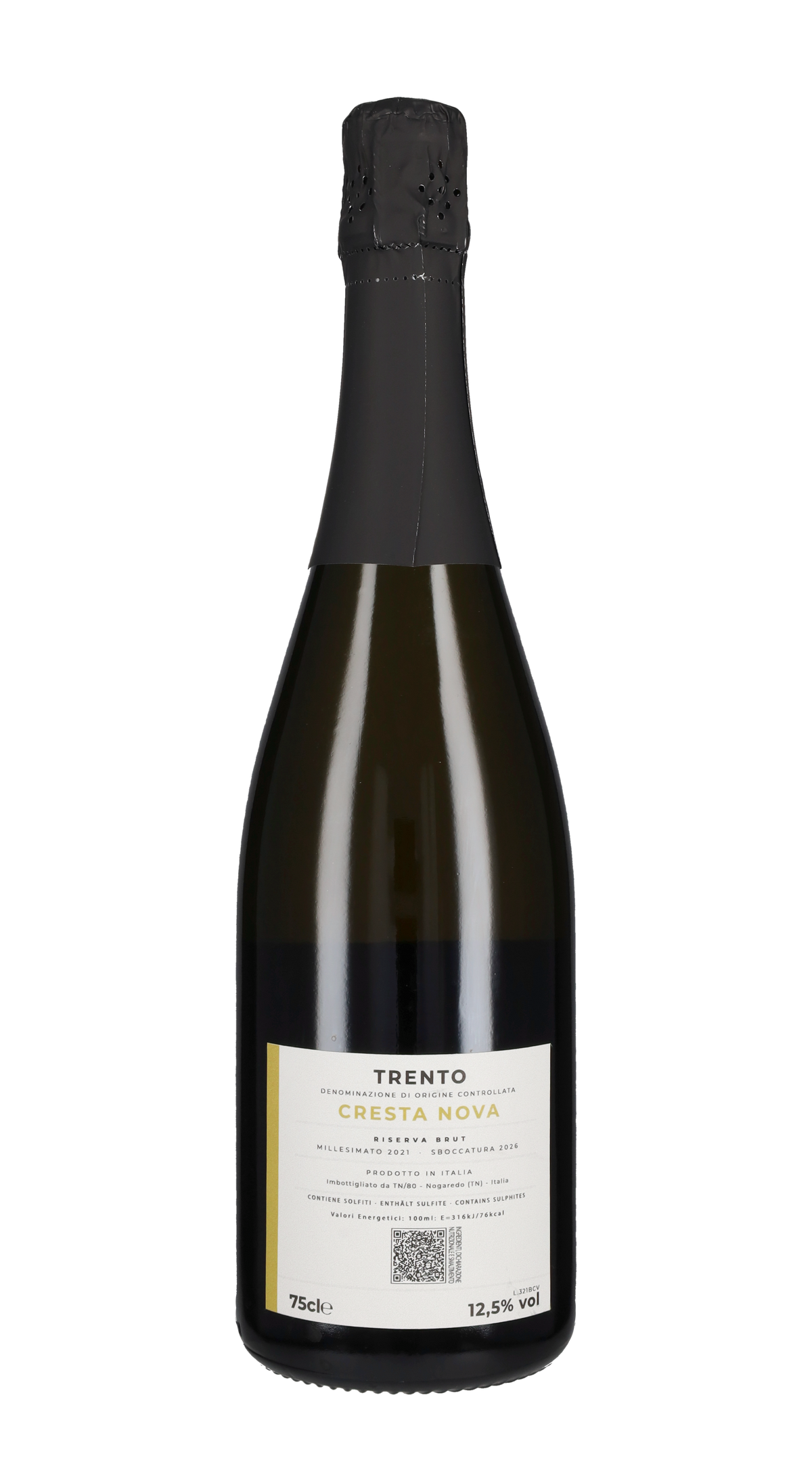 Trento Spumante Brut Riserva Cresta Nova 2021