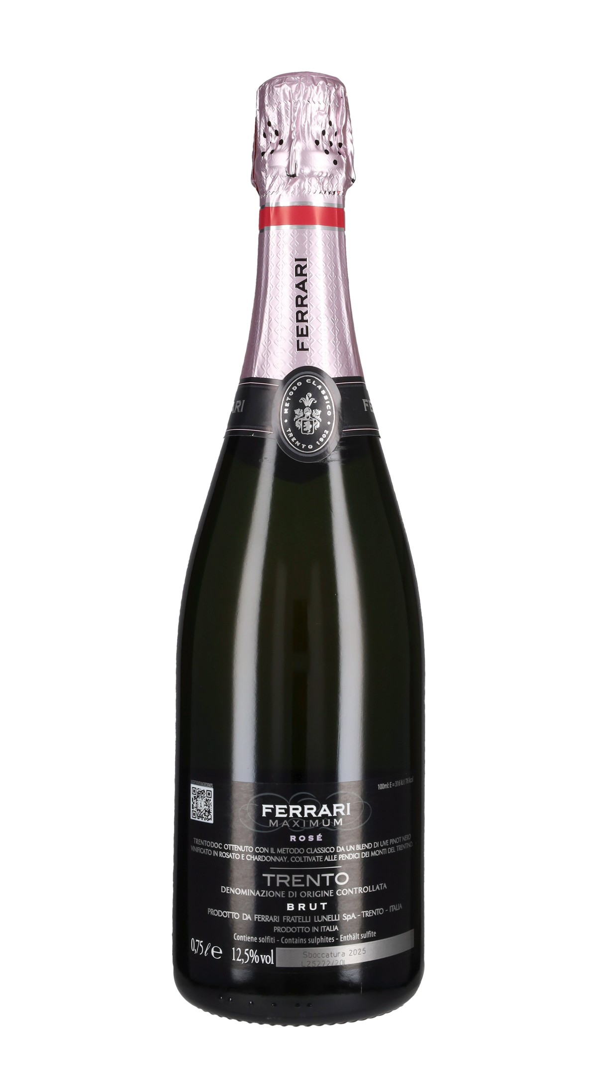Trento Spumante Rosé Brut 'Maximum' Ferrari