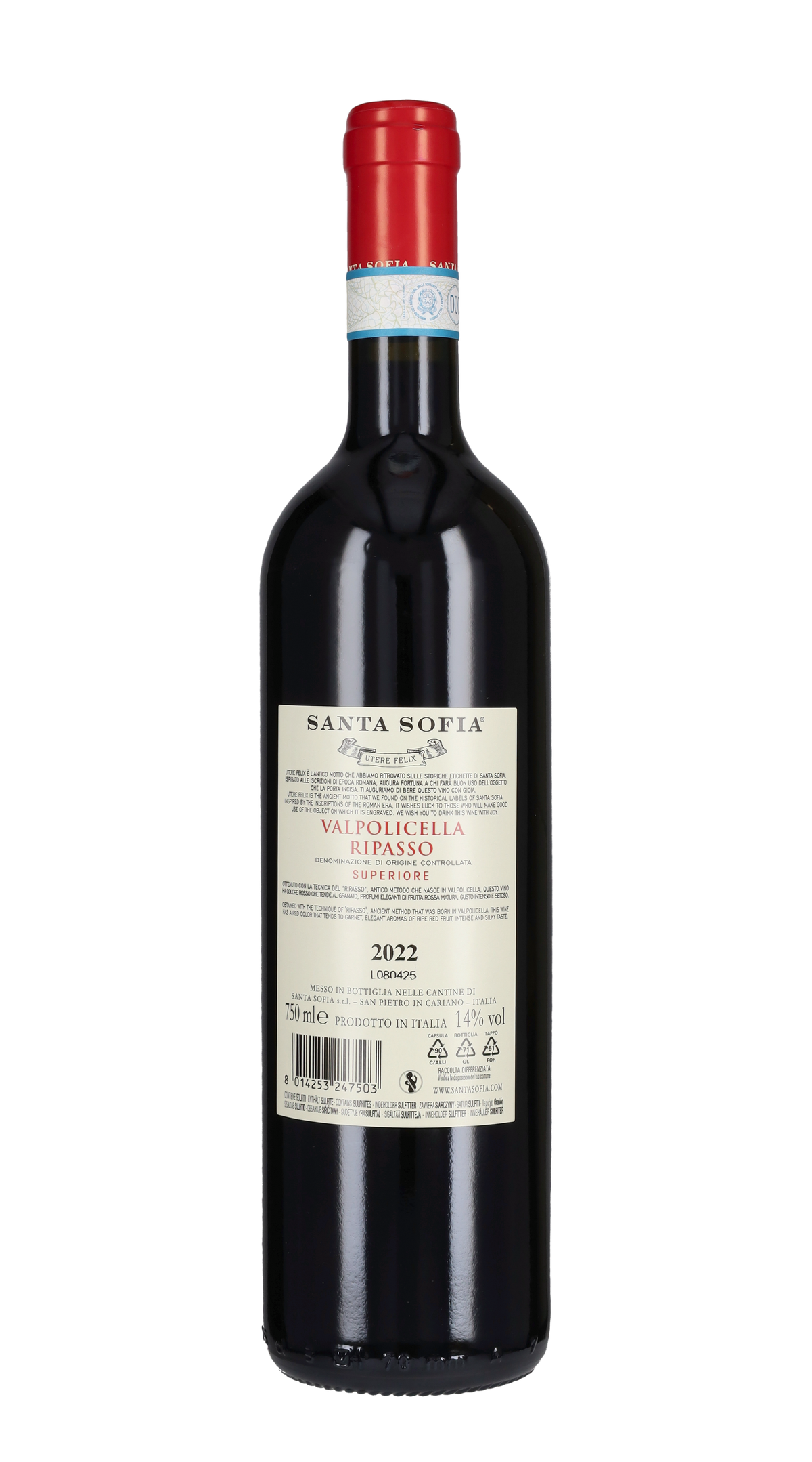 Valpolicella Ripasso Superiore Santa Sofia 2022