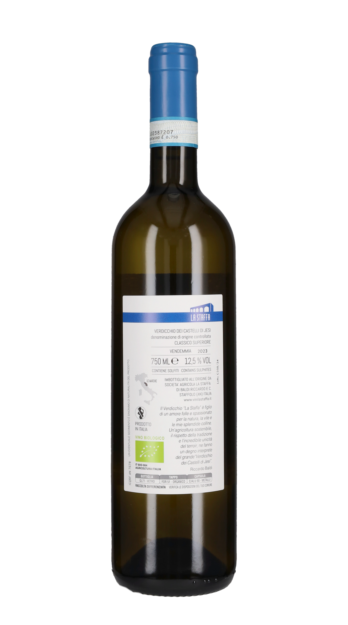Verdicchio dei Castelli di Jesi Classico Superiore La Staffa 2023
