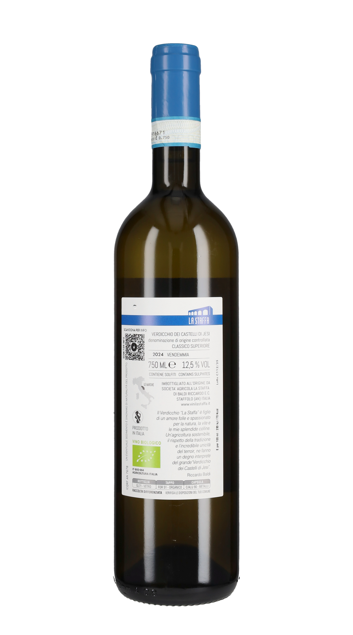 Verdicchio dei Castelli di Jesi Classico Superiore La Staffa 2024