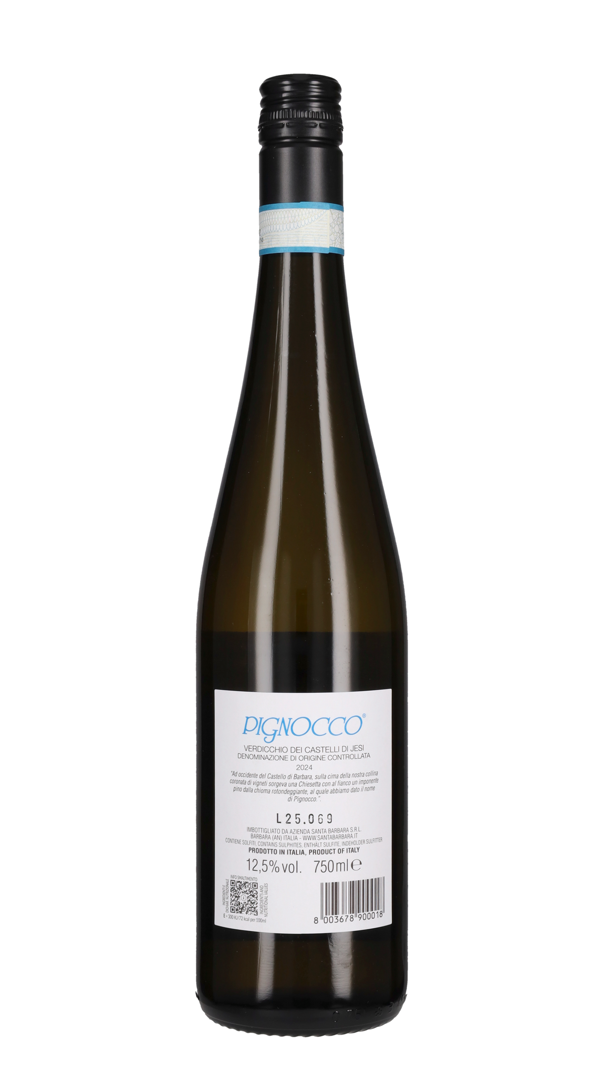 Verdicchio dei Castelli di Jesi 'Pignocco' Santa Barbara 2024
