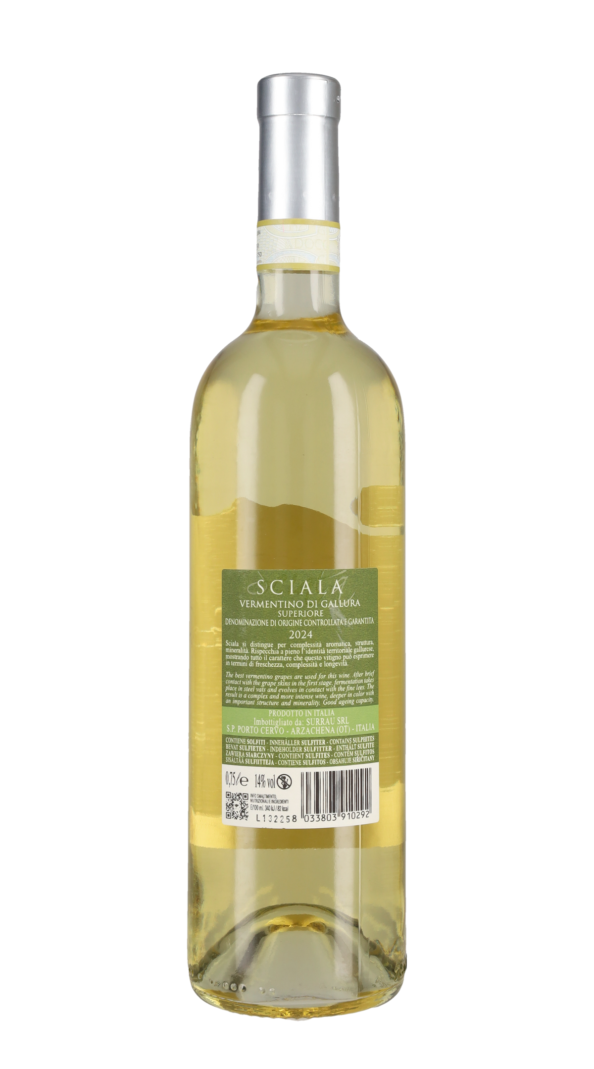 Vermentino di Gallura Superiore 'Sciala' Vigne Surrau 2025