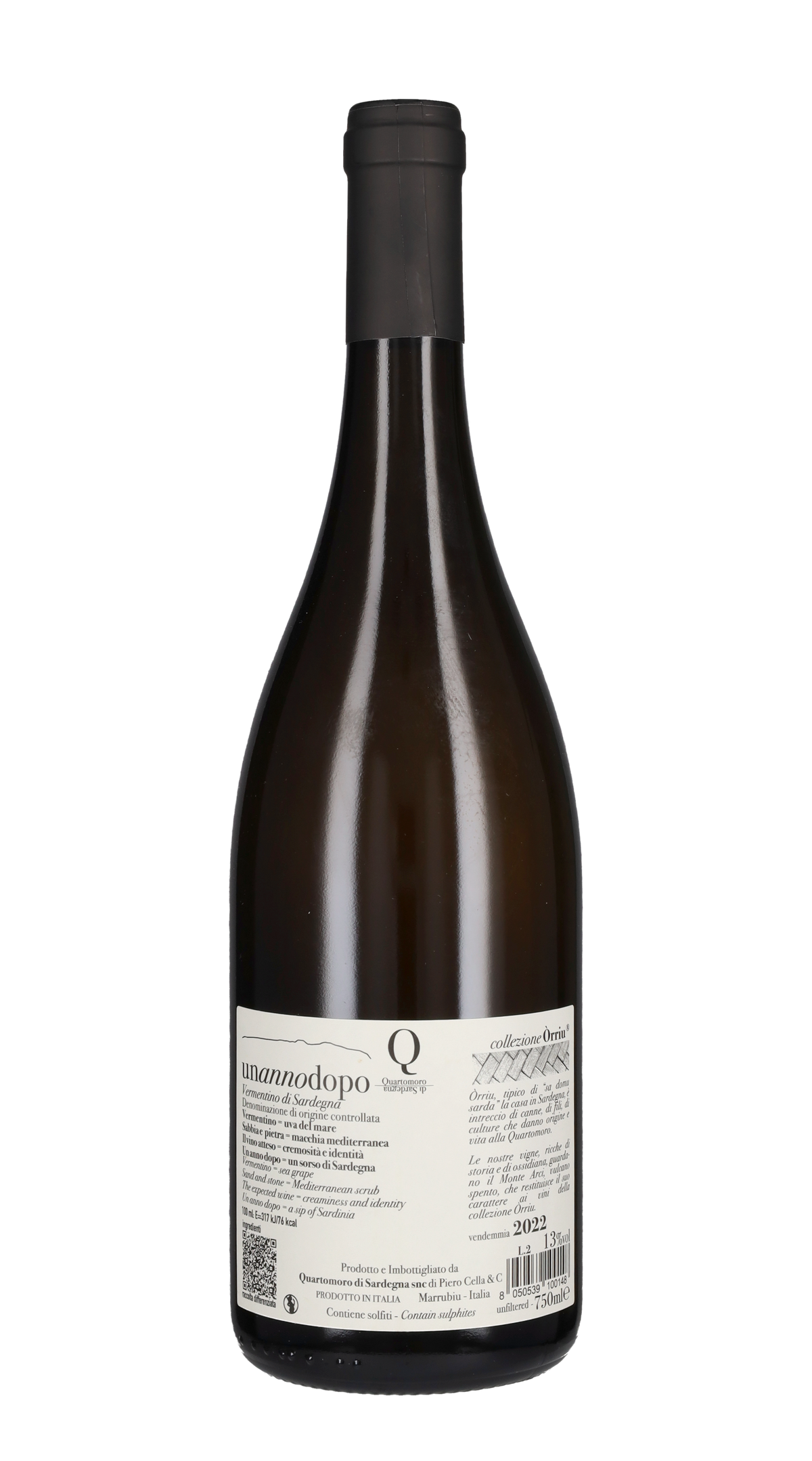 Vermentino di Sardegna 'Un Anno Dopo' Quartomoro 2022
