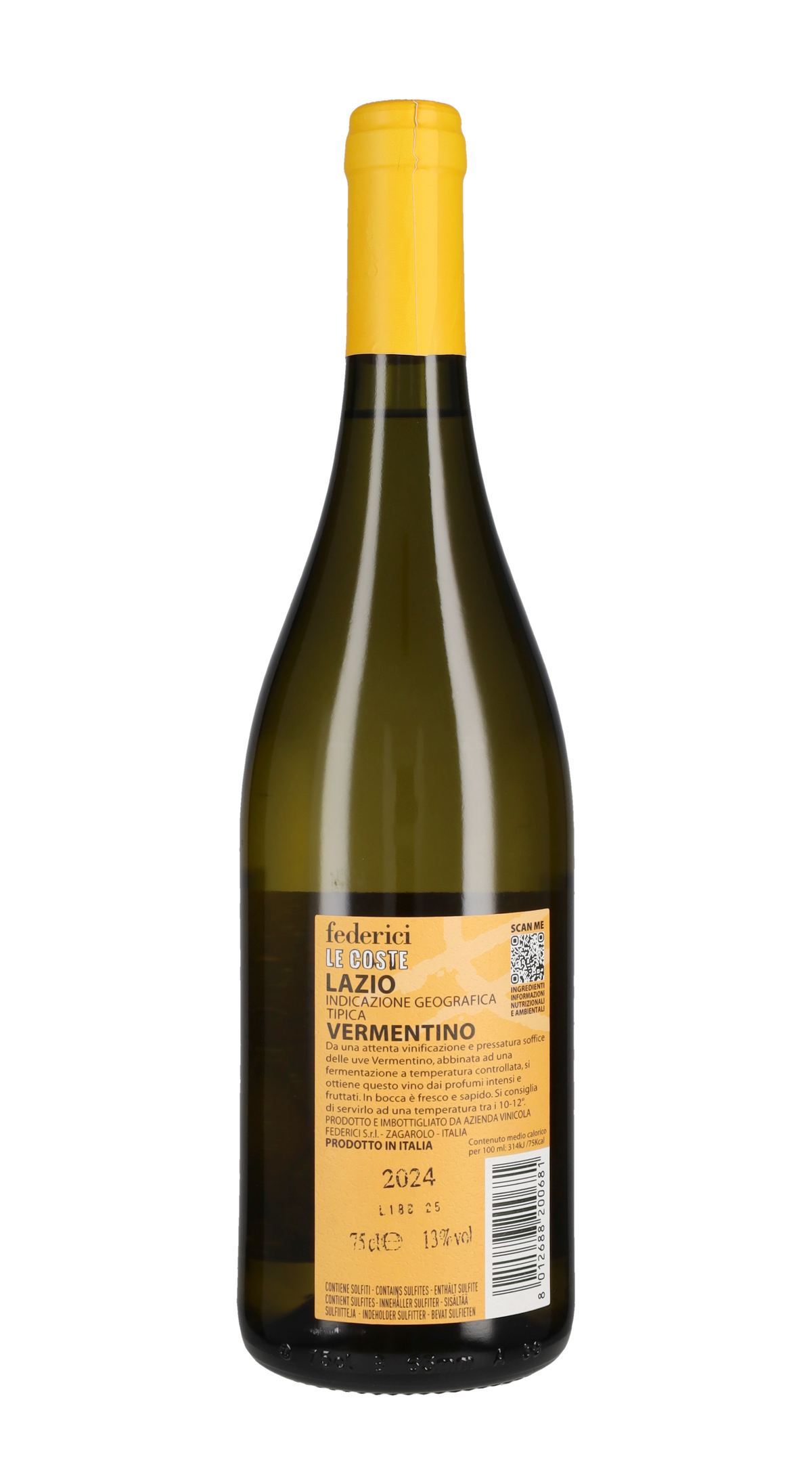 Vermentino 'Le Coste' Federici 2024