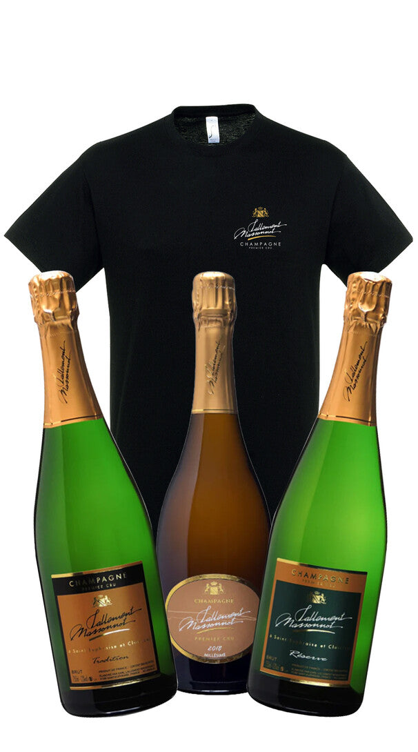 Wine Box Lallement + t-shirt (3bt)