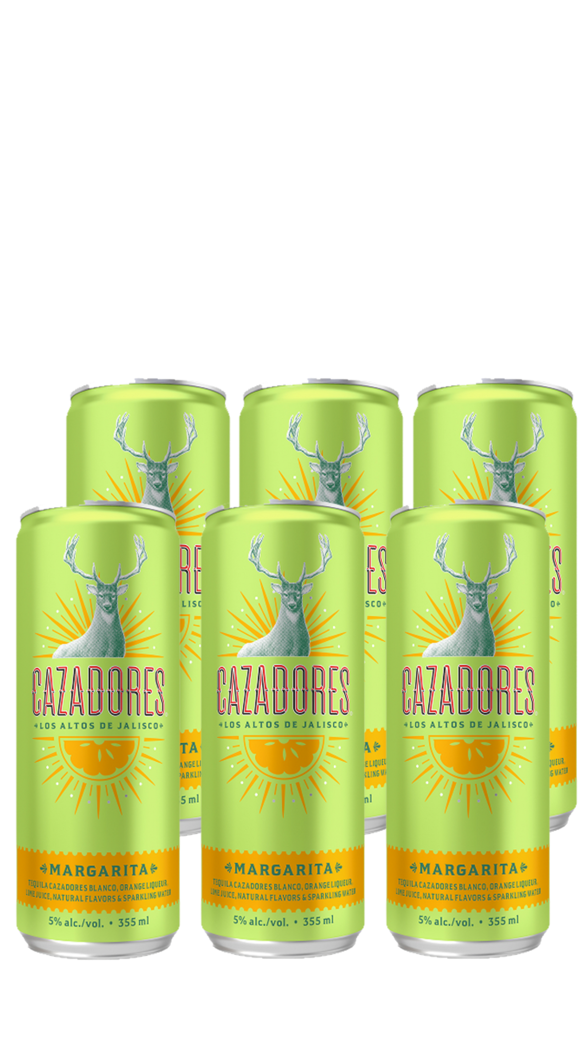 Margarita 'Ready To Drink' Cazadores (12x25cl)