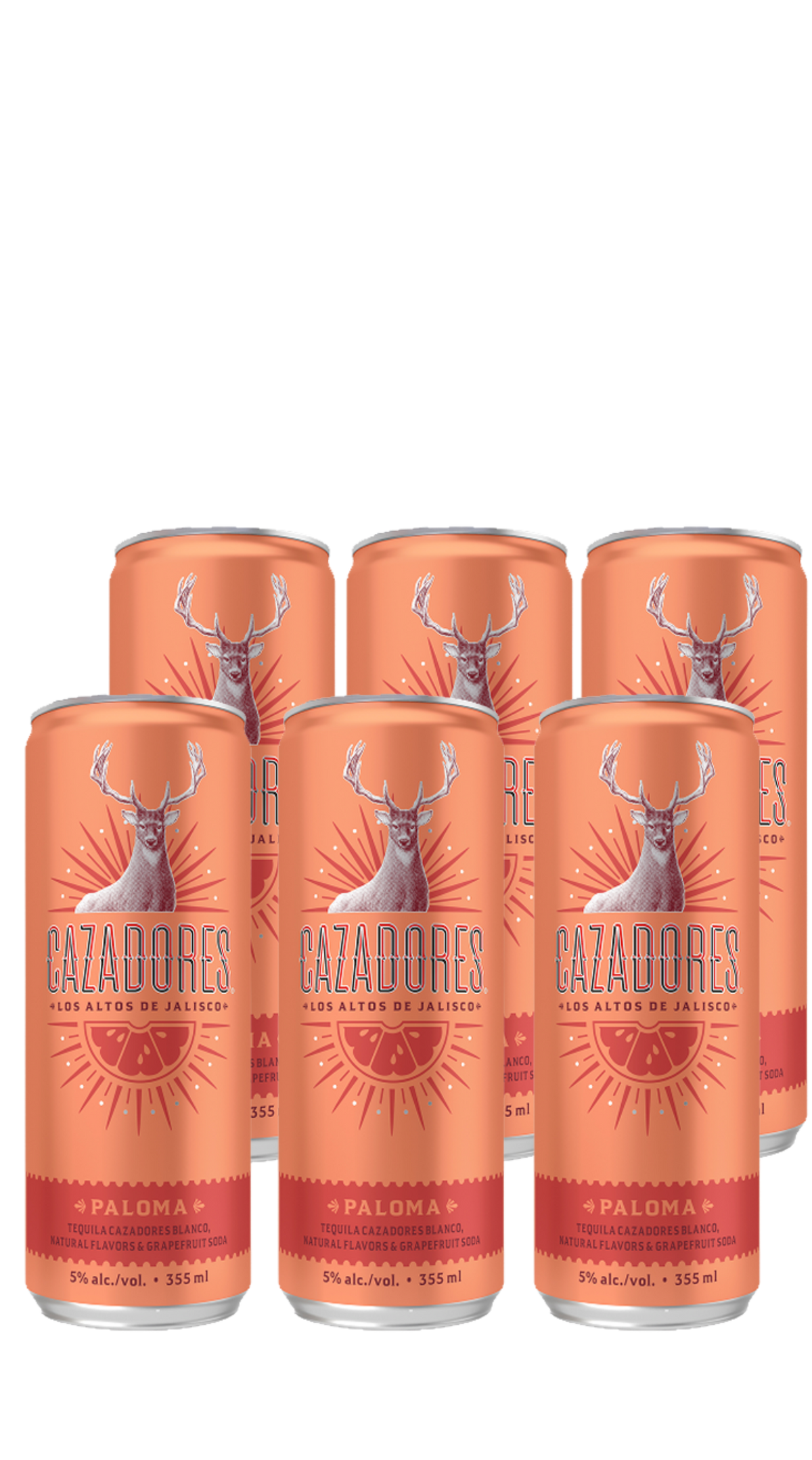 Paloma 'Ready To Drink' Cazadores (12x25cl)