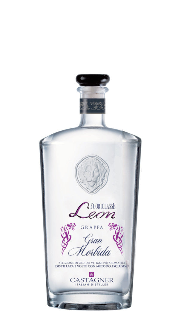 Grappa 'Fuoriclasse Leon Gran Morbida' Castagner