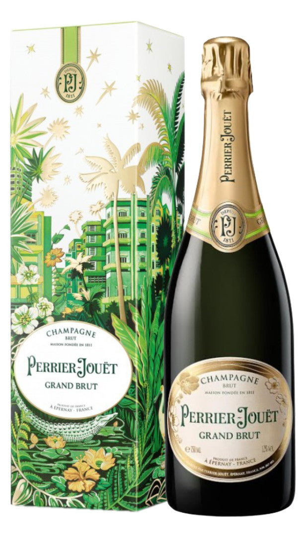 Champagne Grand Brut 'Jungle City Vap' Perrier Jouet (confezione)