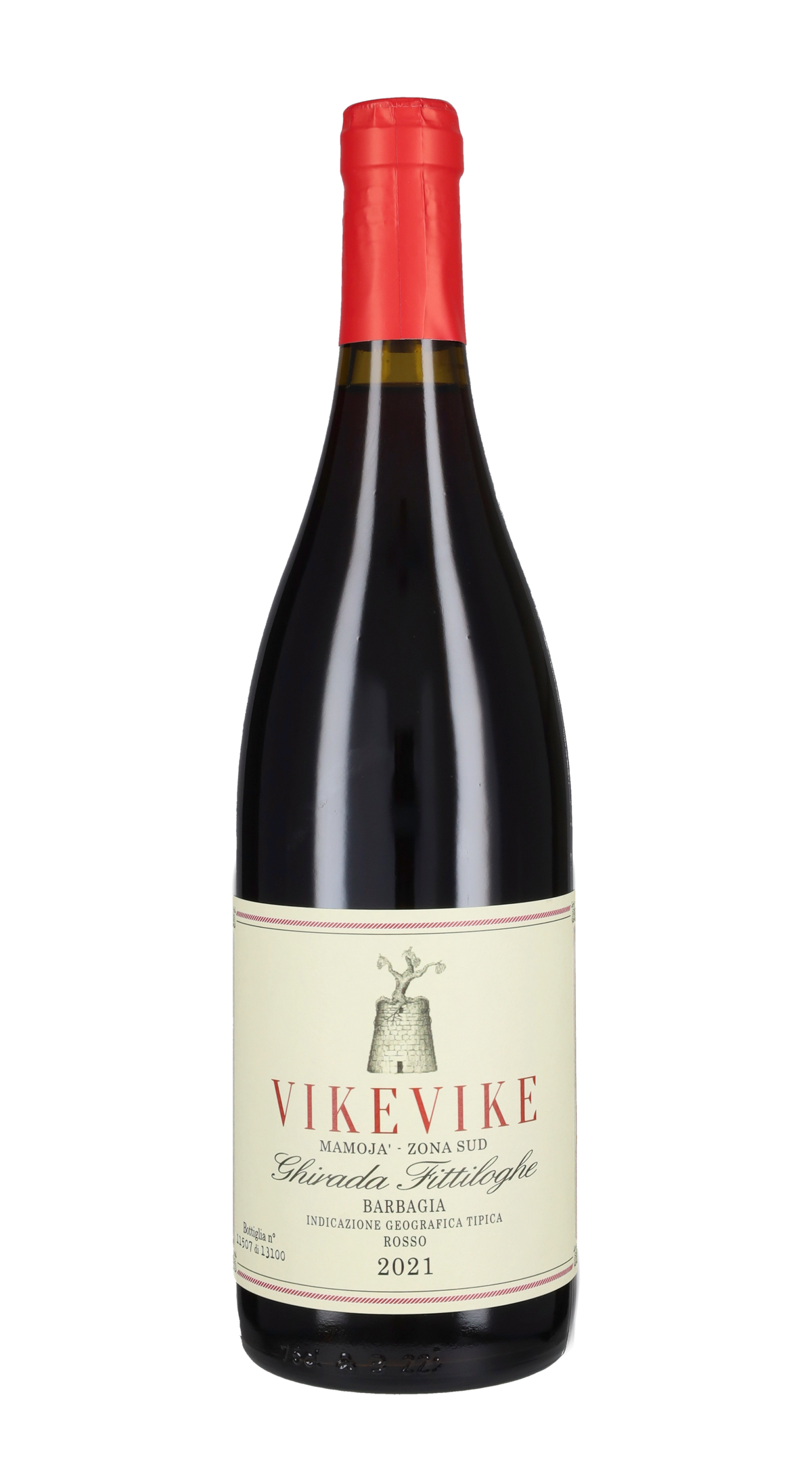 Barbagia Rosso 'Ghirada Fittiloghe' Vike Vike 2022