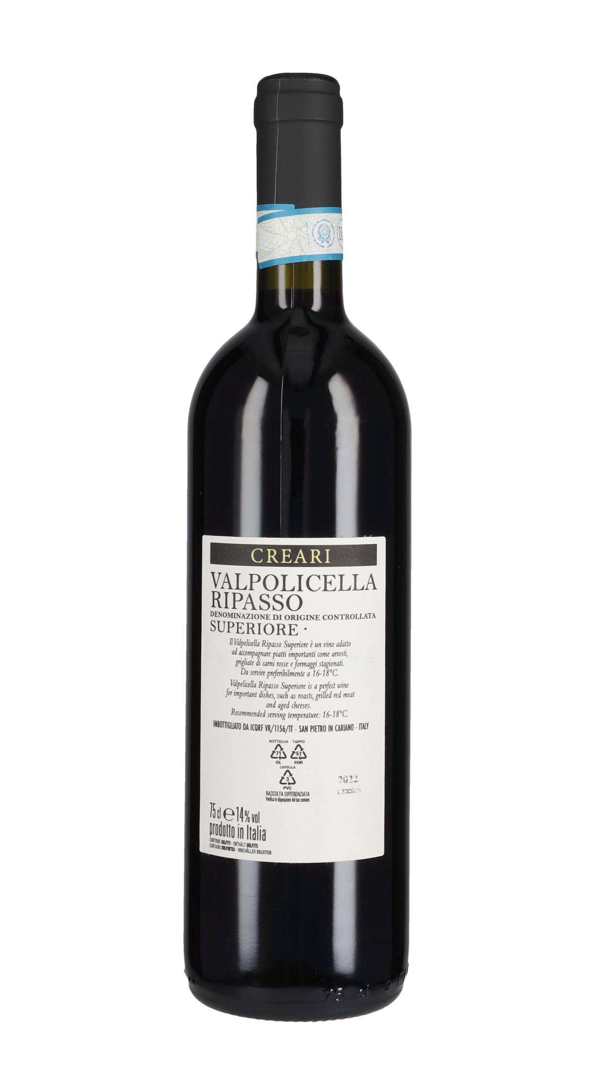 Valpolicella Ripasso Superiore Creari 2022