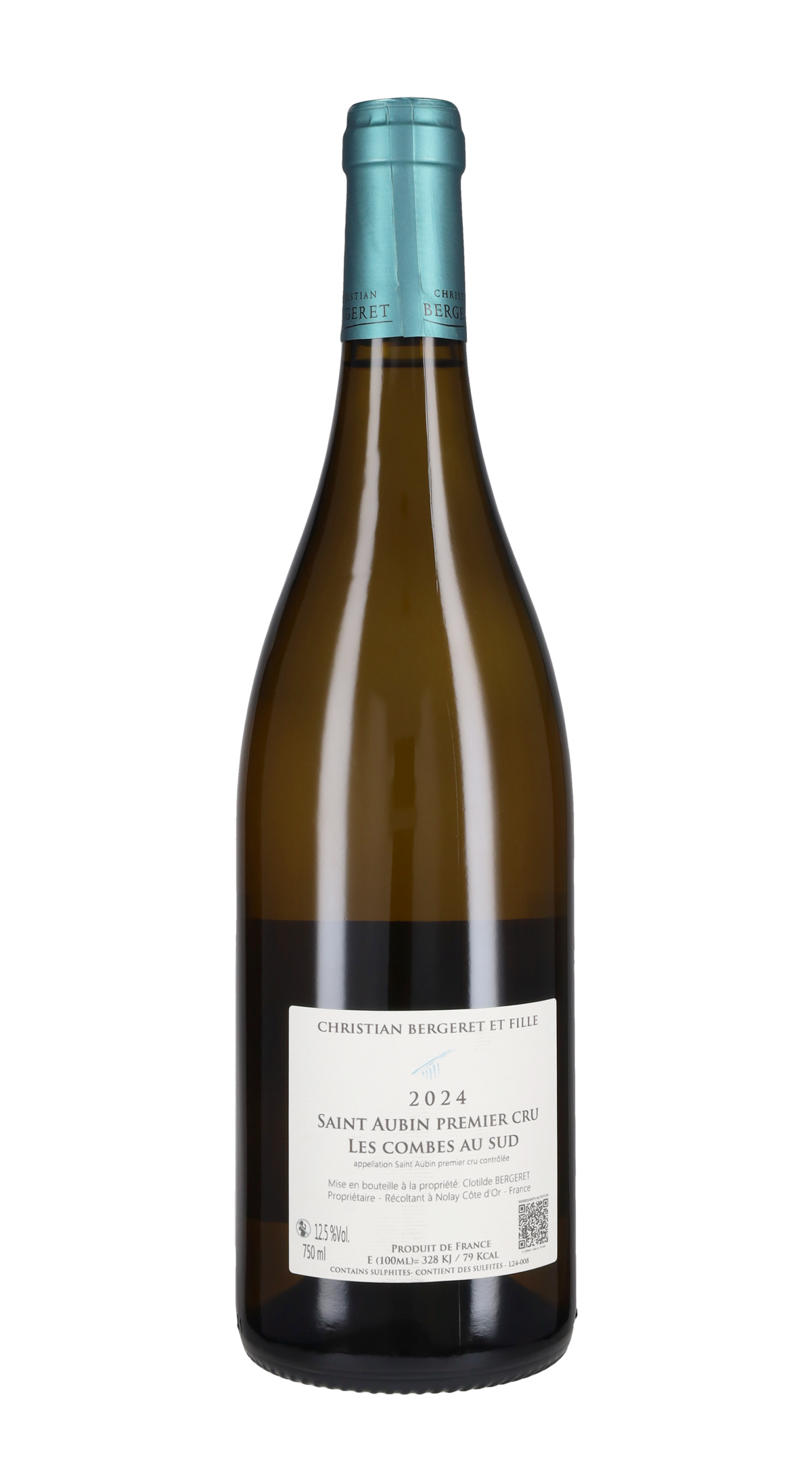 Saint Aubin Premierer Cru 'Les Combes' Domaine Bergeret et Fille 2024