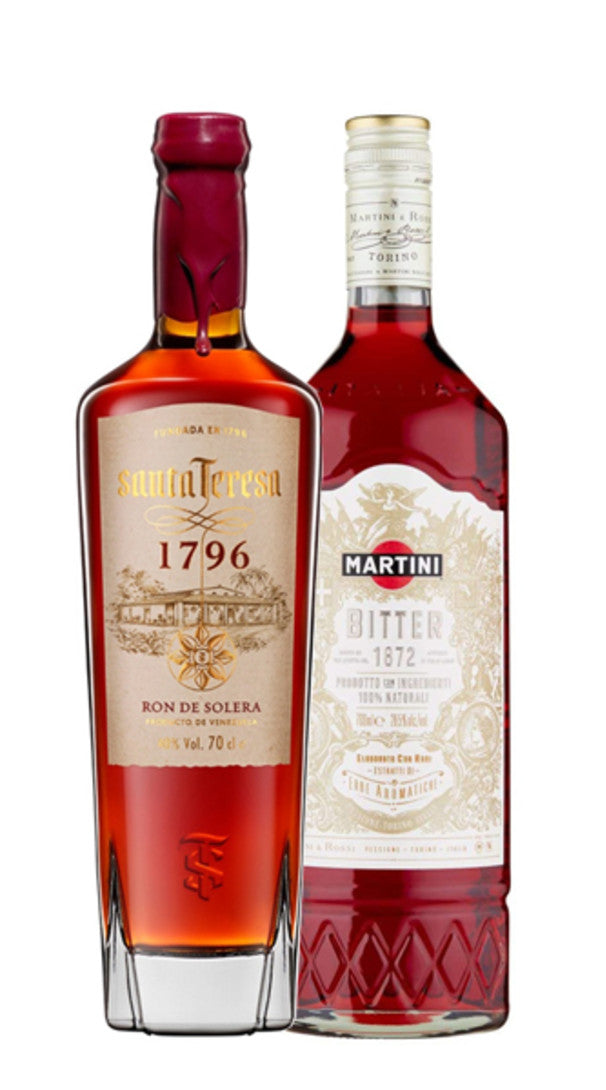 Santa Teresa Manhattan (Rum 'Solera 1796' Santa Teresa, Bitter Riserva Martini)