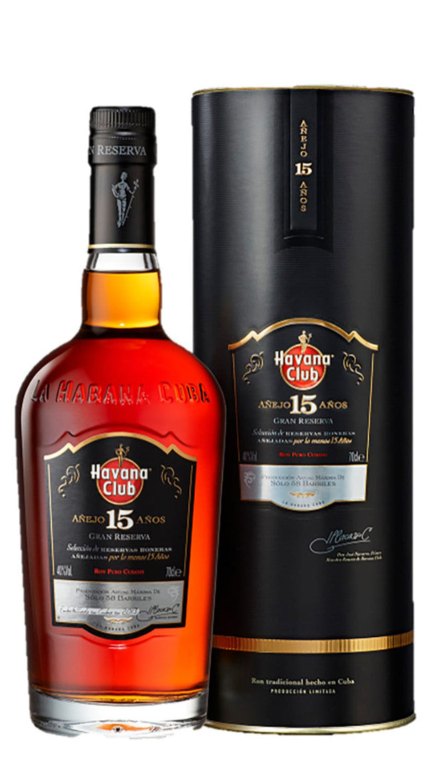 Rum Anejo Gran Reserva Havana Club 15 Anni