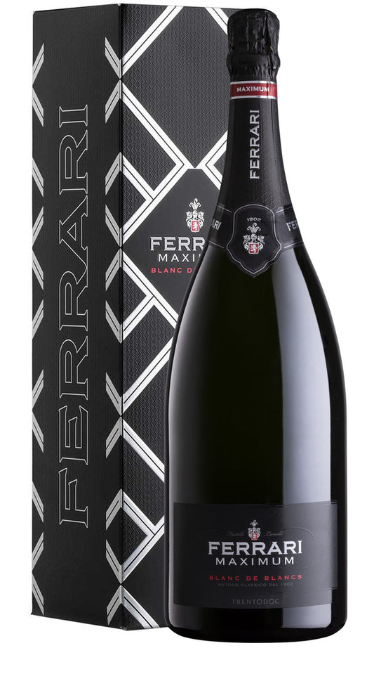 Trento Spumante Brut Blanc de Blancs 'Maximum' Magnum Ferrari (confezione)