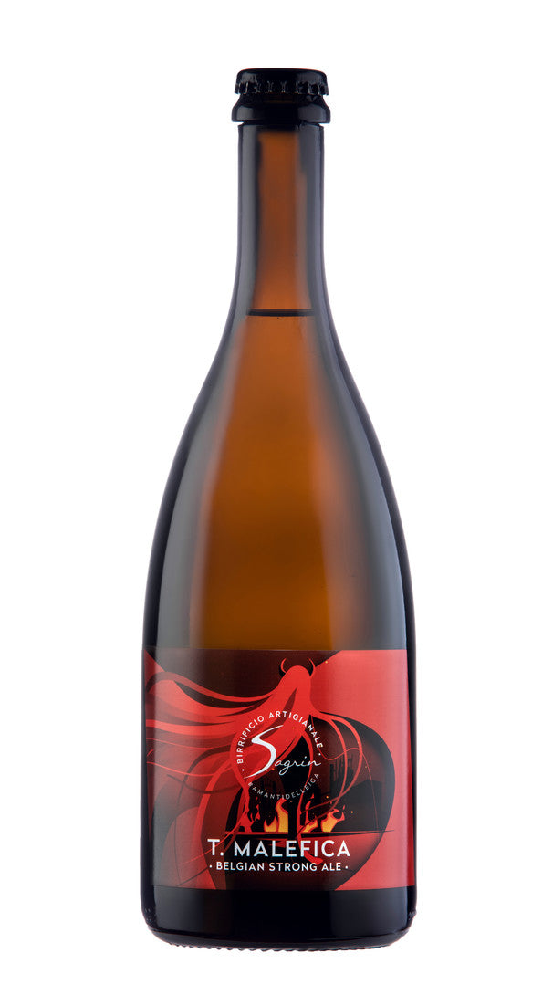 Birra Belgian Strong ALE 'T. Malefica' Birrificio Sagrin - 75cl