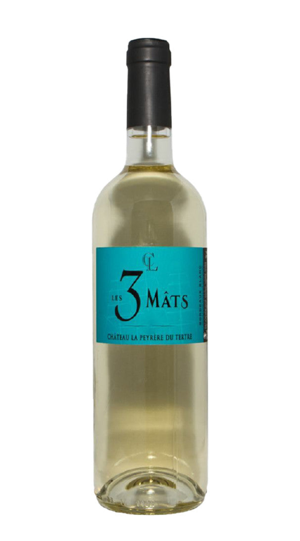 Bordeaux Blanc 'Les 3 Mats' Chateau la Peyrere du Tertre 2019