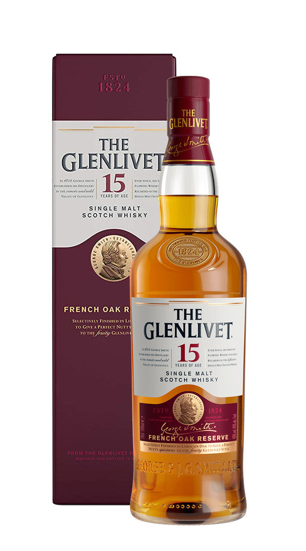 Whisky Single Malt Glenlivet 15 Anni