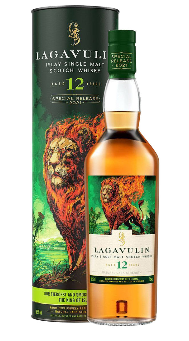 Whisky Single Malt Cask Strength Lagavulin 12 Anni