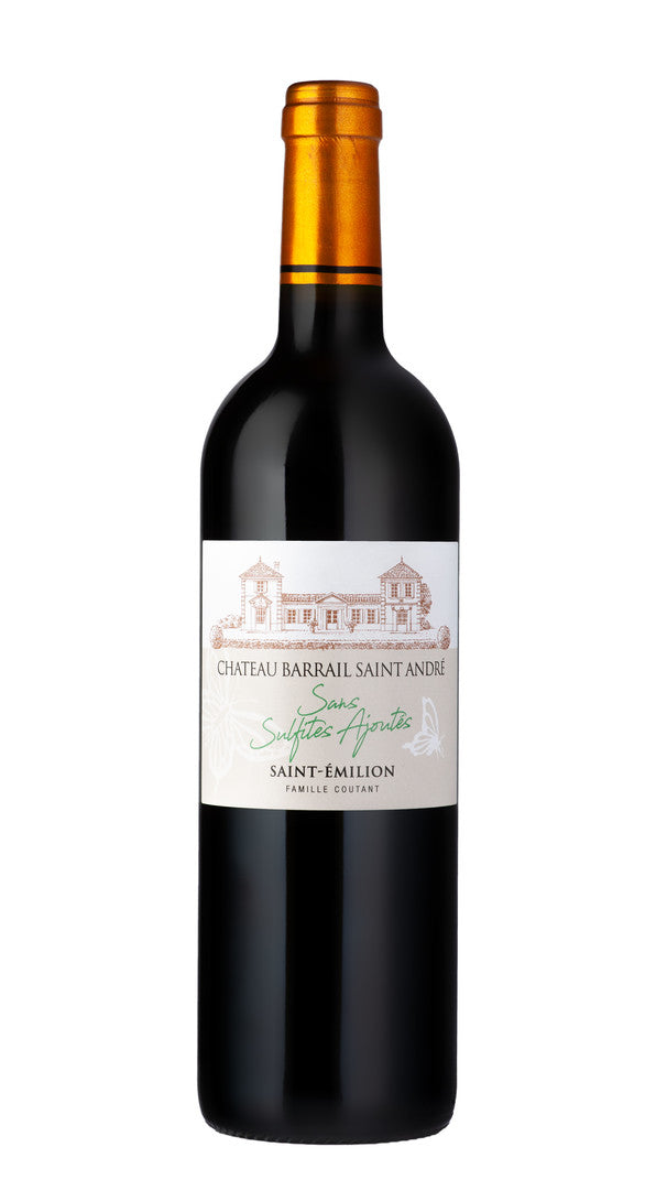 Saint-Emilion 'Sulfite Free' Chateau Barrail Saint André 2020