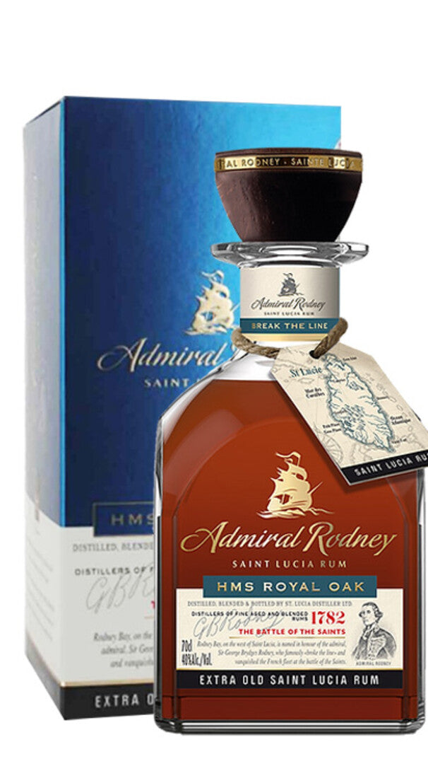 Rum HMS 'Royal Oak' Admiral Rodney