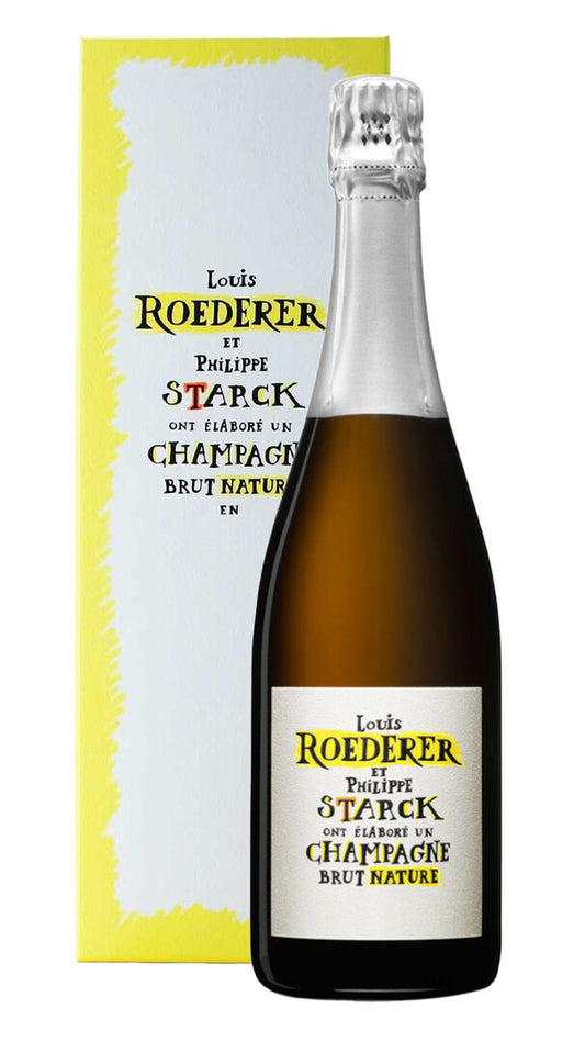 Champagne Brut Nature Louis Roederer & Philippe Starck 2015 (Confezione)