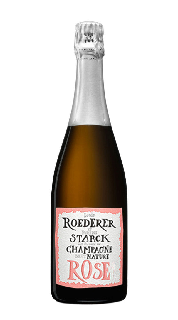 Champagne Rosé Brut Nature Louis Roederer & Philippe Starck 2015