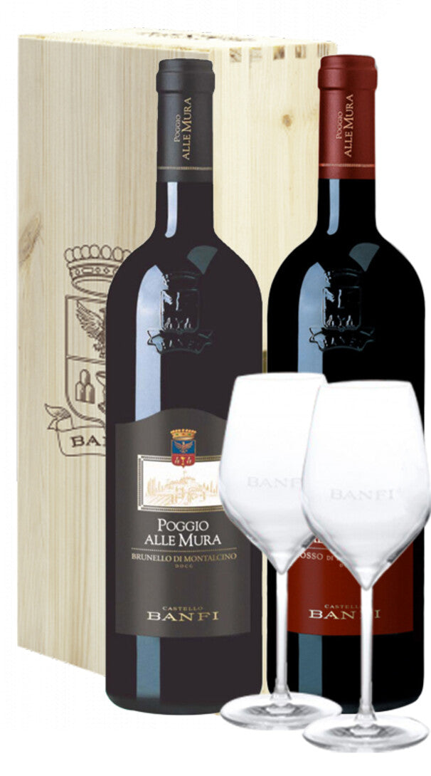 Kit Glass Pack Rosso e Brunello di Montalcino Banfi