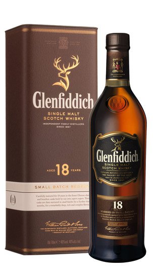 Whisky Single Malt Glenfiddich 18 Anni