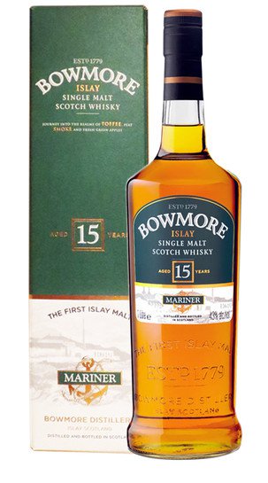 Whisky Single Malt 'Mariner' Bowmore 15 Anni - 100cl