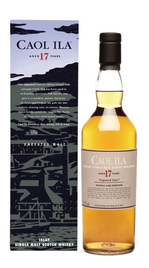 Whisky Single Malt Cask Strenght Unpeated Caol Ila 17 Anni