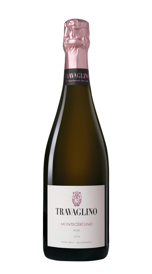 Spumante Metodo Classico Rosé Extra Brut 'Monteceresino' Travaglino 2019