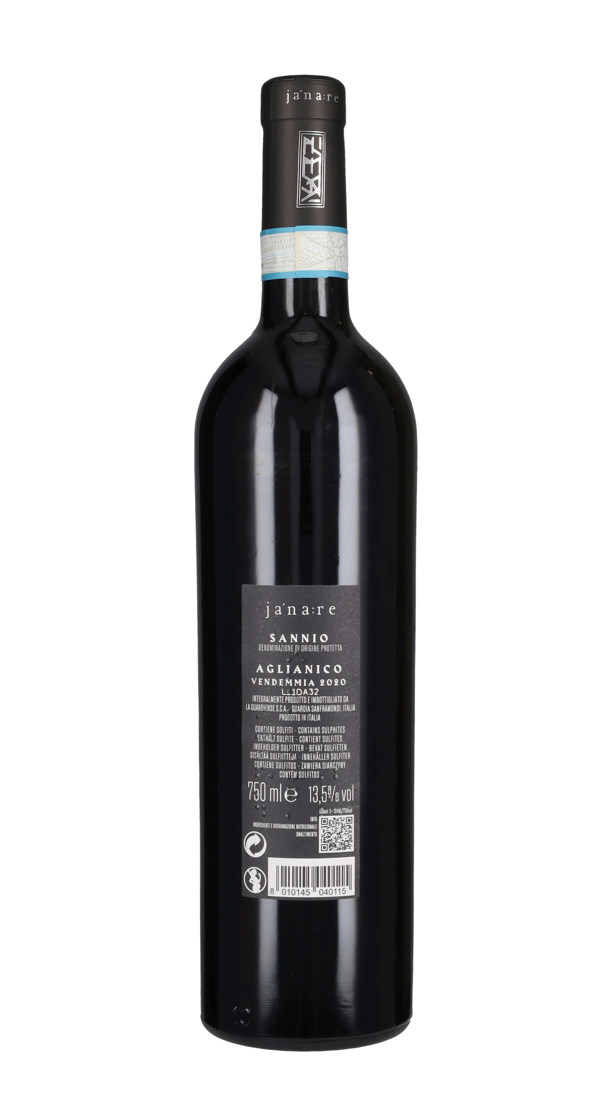 Aglianico 'Janare Lucchero' La Guardiense 2020