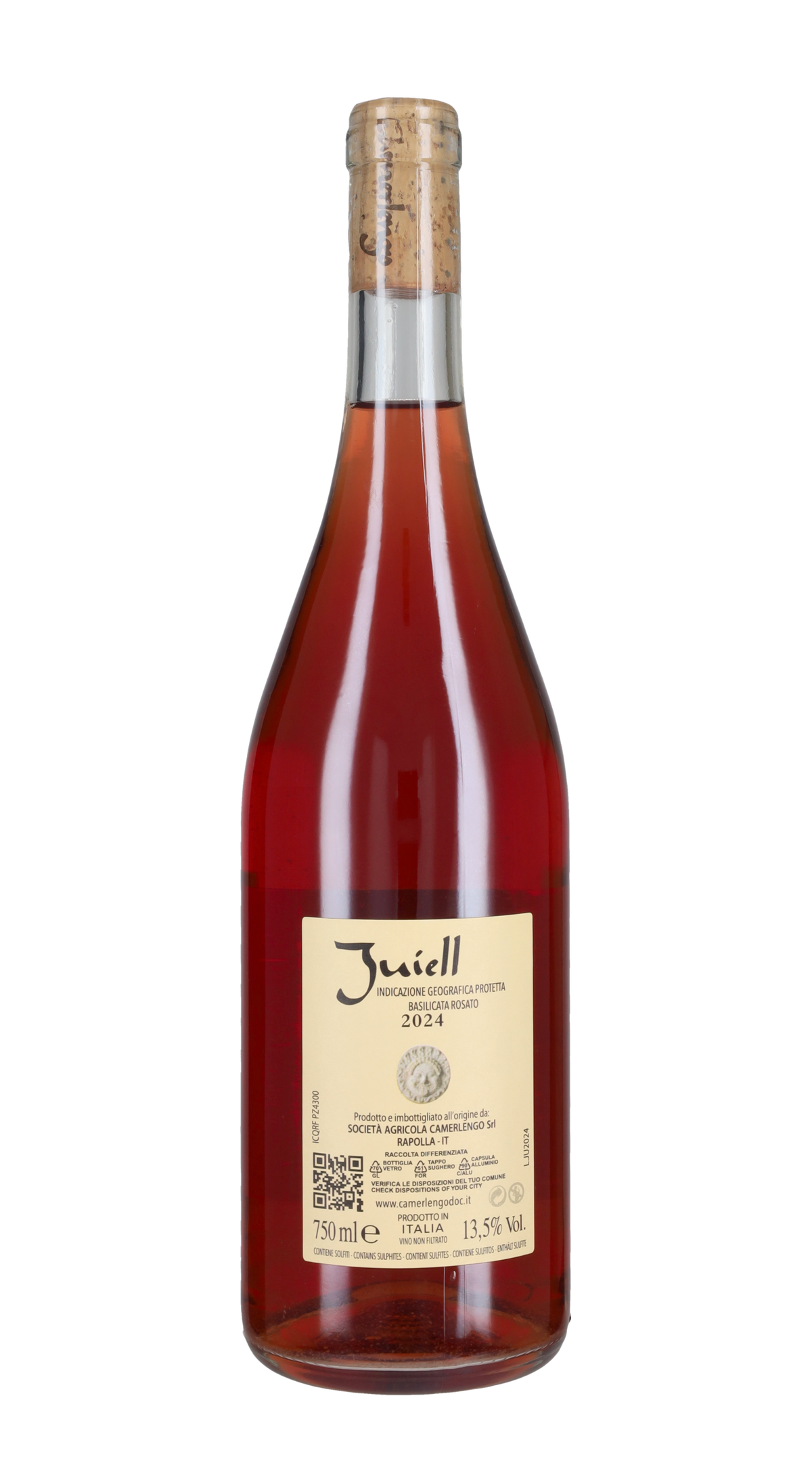 Aglianico Rosato 'Juiell' Camerlengo 2024